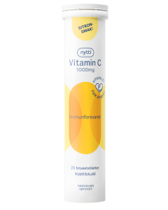 Nytti Vitamin C Brusetabletter Sitron 1000mg