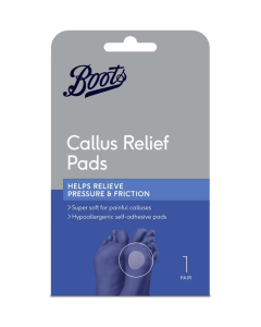 Boots avlastningspute for hard hud på forfoten. 2 stk.