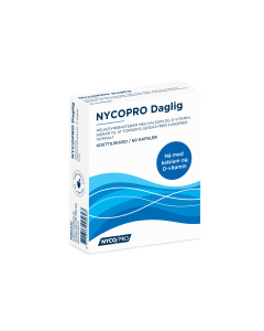 NYCOPRO Daglig kapsler med kalsium og D-vitamin 60 stk