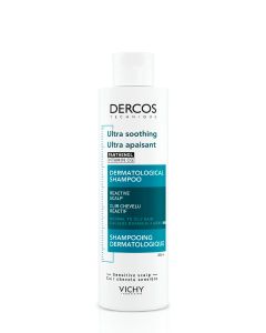 Vichy Dercos Ultra Soothing Sjampo til normalt/fett hår 200ml