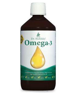 Dr Baddaky vet omega-3 olje 1000ml