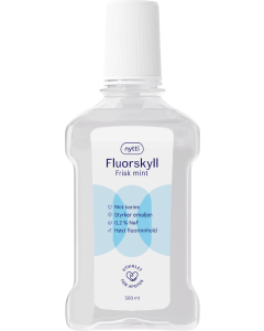 Nytti Fluorskyll Frisk Mint 500ml