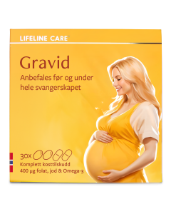 Lifeline Care Gravid Kosttilskudd tabletter og kapsler 4X30 stk