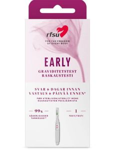 Rfsu graviditetstest early 1 stk