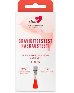 Rfsu graviditetstest, strips 12 stk.