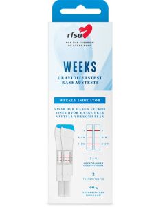 Rfsu graviditetstest weeks 2 stk