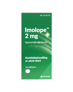 Imolope 2 mg 16 tabletter Imolope 2 mg 16 tabletter