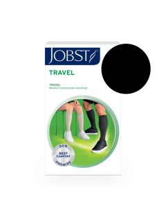 Jobst Travel K1 Kne Sort 4 43/ 1 par