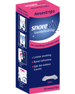 Snoreeze Nesestrips Stor 20 strips
