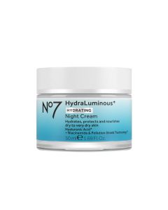 No7 Hydraluminous+ Night Cream 50ml