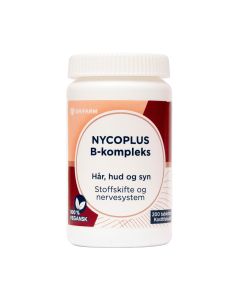 Nycoplus B-Kompleks tabletter 200 stk