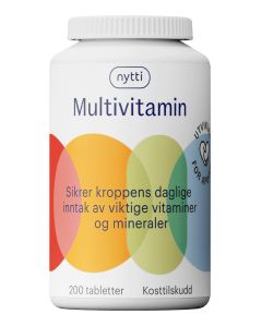 Nytti Multivitamin, 200 stk