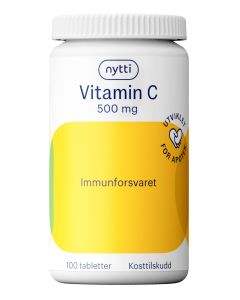 Nytti Vitamin C 500 mg, 100 stk Nytti Vitamin C 500 mg, 100 stk
