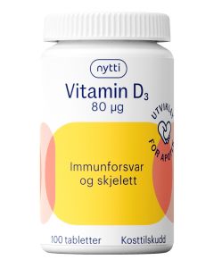 Nytti Vitamin D3 80 &micro;g