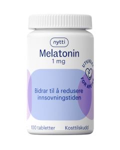 Nytti Melatonin 1 mg, 100 stk
