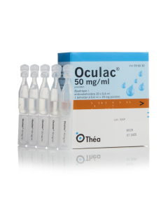 Oculac øyedråper 50 mg/ml 0,4 ml 20 stk