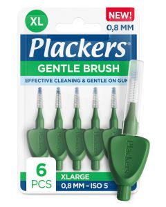 Plackers gentle brush 0,8mm XL