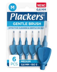 Plackers gentle brush 0,6mm M