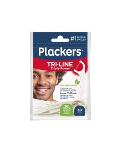 Plackers Tri-line tanntrådbøyle 30 stk