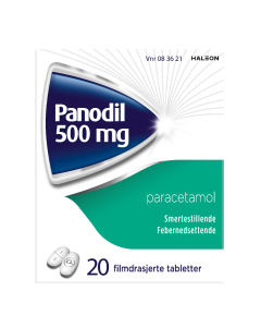 Panodil tabletter 500 mg 20 stk
