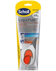 Scholl LiquiFlex Extra Support Innleggssåle Small