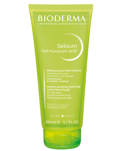 Bioderma Sebium Gel Moussant Actif 200Ml