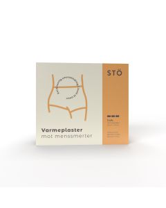 STÖ varmeplaster mot menssmerter 3 stk.
