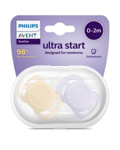 Philips Avent Ultra Start 0-2m Purpe/Orange 2stk