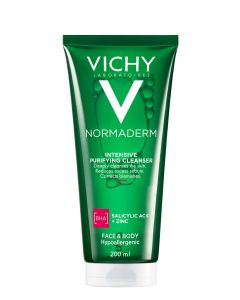 Vichy Normaderm Phytosolution Intensive Purifying Rensegel 200ml