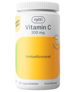 Nytti Vitamin C Tyggetablett 200mg