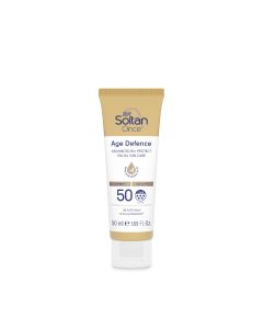 Soltan Once Age Defense Advanced 8hr Protect Facial Sun Care SPF50 50ml