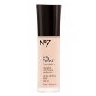 No7 Stay Perfect foundation, Cool Ivory 30 ml