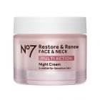 No7 Restore & Renew FACE & NECK MULTI ACTION Night Cream 50ml