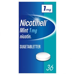 Nicotinell 1 mg sugetabletter for røykeslutt mint 36 stk