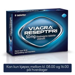 Viagra Reseptfri 50mg 8 stk