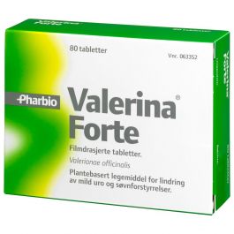 Valerina Forte tabletter 80 stk