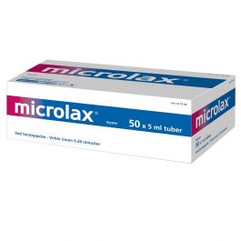 Microlax rektalvæske 50 x 5 ml