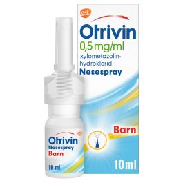 Otrivin nesespray 0,5 mg/ml 10 ml