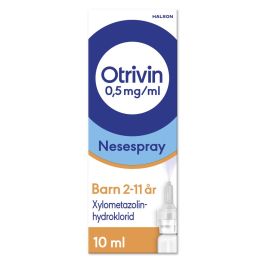 Otrivin nesespray 0,5 mg/ml 10 ml