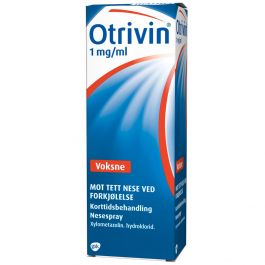 Otrivin nesespray 1 mg/ml 10 ml