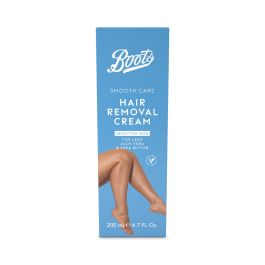 Boots Smooth Care Hair Removal Cream Sensitive Legs 200ml