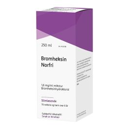 Bromheksin Norfri 1,6mg/ml mikstur 250ml