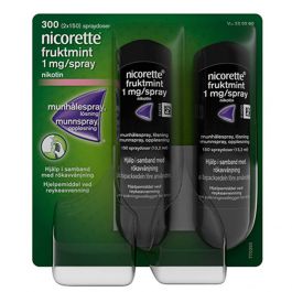 Nicorette Munnspray Fruktmint 1 mg 300 doser