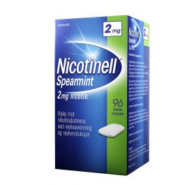 Nicotinell tyggegummi spearmint 2 mg 96 stk