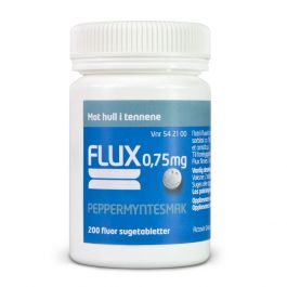 Flux sugetabletter 0,75 mg 200 stk