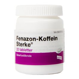 Fenazon-Koffein Sterke tabletter 20 stk