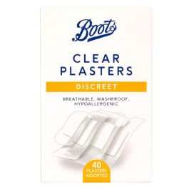 Boots Clear Plasters 40stk