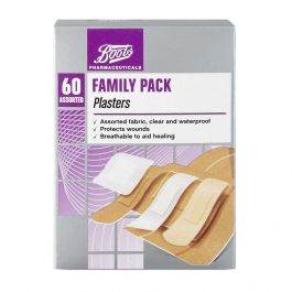 Boots Family Plasters Variety Pack, 62stk