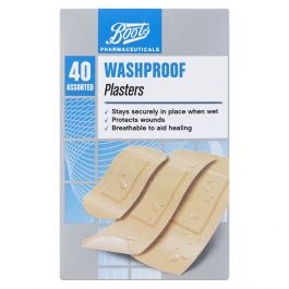 Boots Waterproof Plasters, 40stk