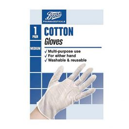 Boots Cotton Gloves Medium - 1 par